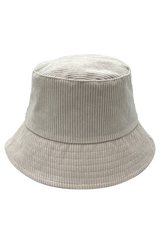 Thin Corduroy Bucket Hat