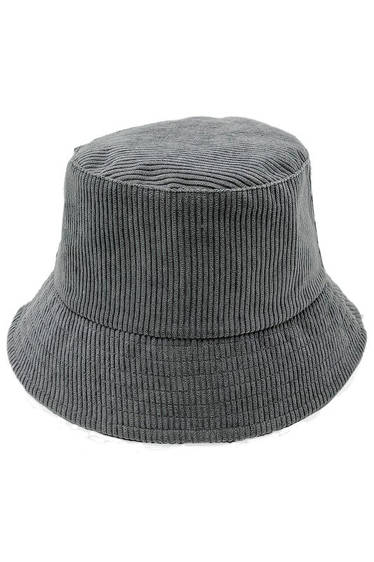 Thin Corduroy Bucket Hat