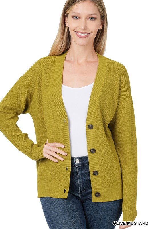 VISCOSE SWEATER CARDIGAN