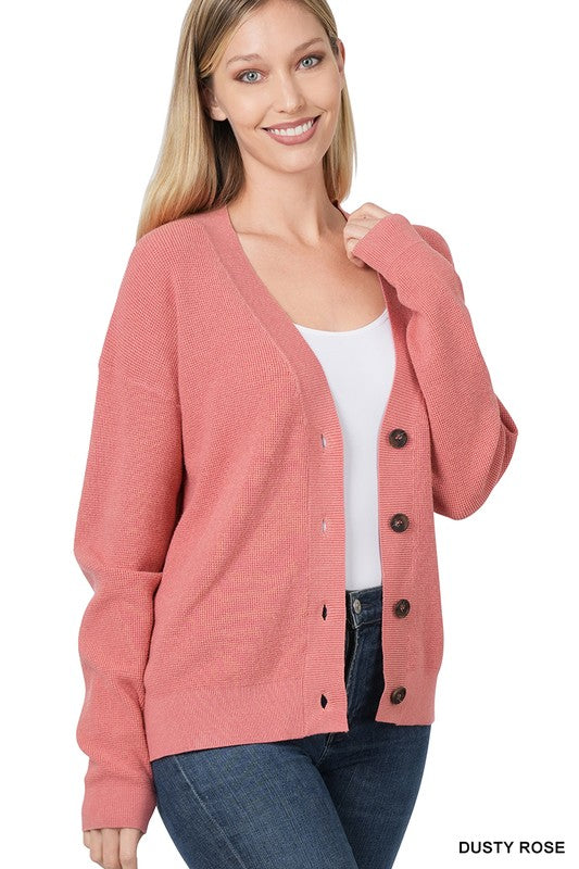 VISCOSE SWEATER CARDIGAN