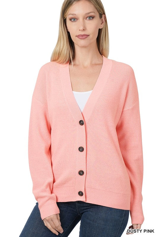 VISCOSE SWEATER CARDIGAN