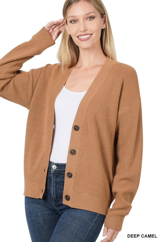 VISCOSE SWEATER CARDIGAN