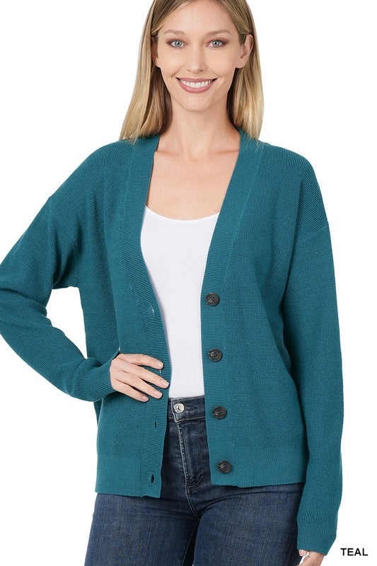 VISCOSE SWEATER CARDIGAN