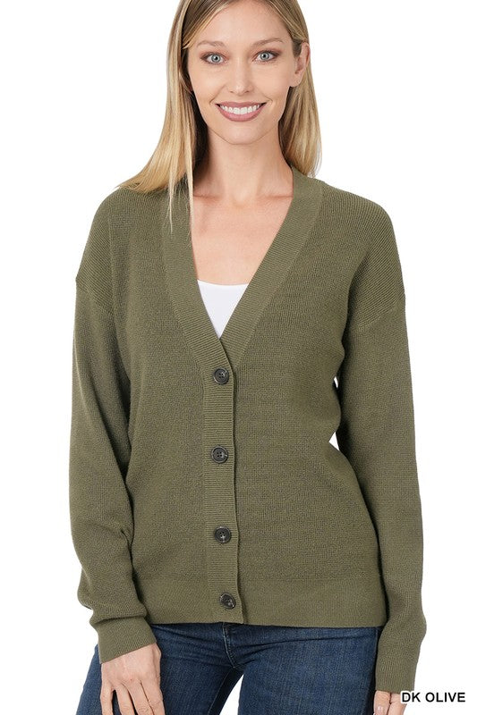 VISCOSE SWEATER CARDIGAN