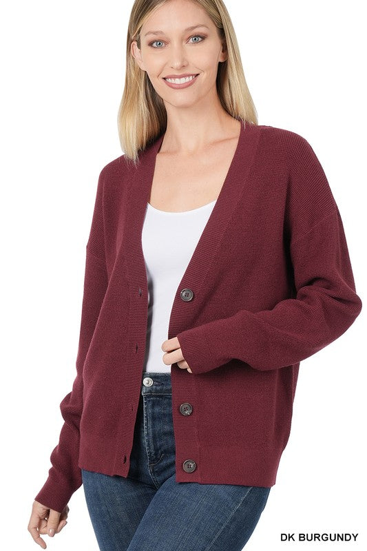 VISCOSE SWEATER CARDIGAN