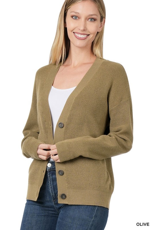 VISCOSE SWEATER CARDIGAN