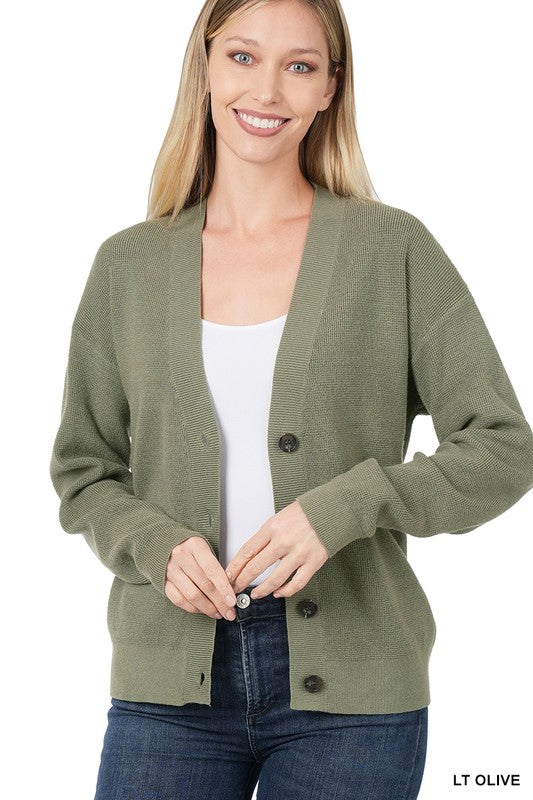 VISCOSE SWEATER CARDIGAN