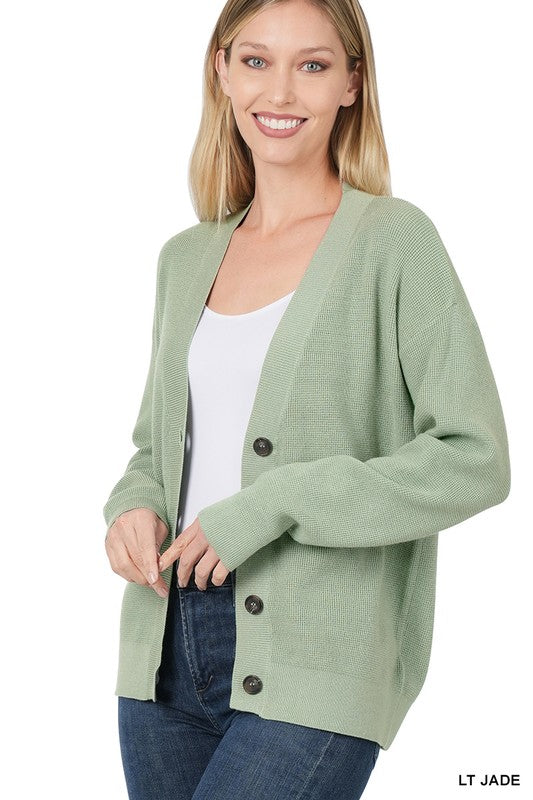 VISCOSE SWEATER CARDIGAN