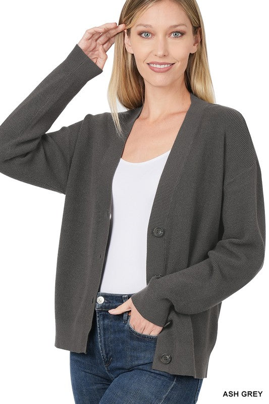 VISCOSE SWEATER CARDIGAN