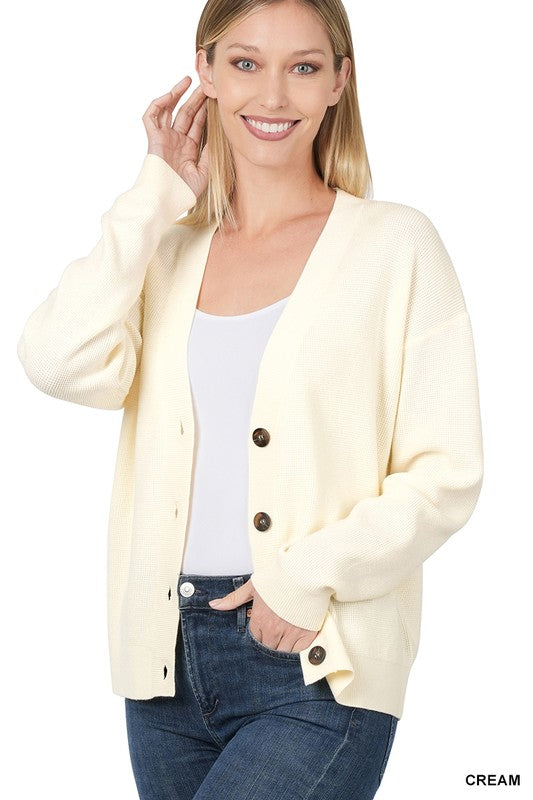 VISCOSE SWEATER CARDIGAN
